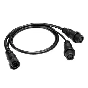 Humminbird 14 M SILR Y, SOLIX/APEX Side Imaging Left-Right Splitter Cable